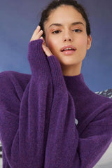 Babouche Sweater Violet