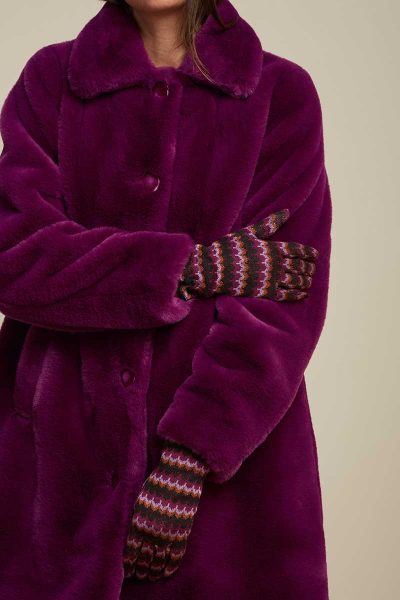 Handschuhe Zigzag Caspia Purple