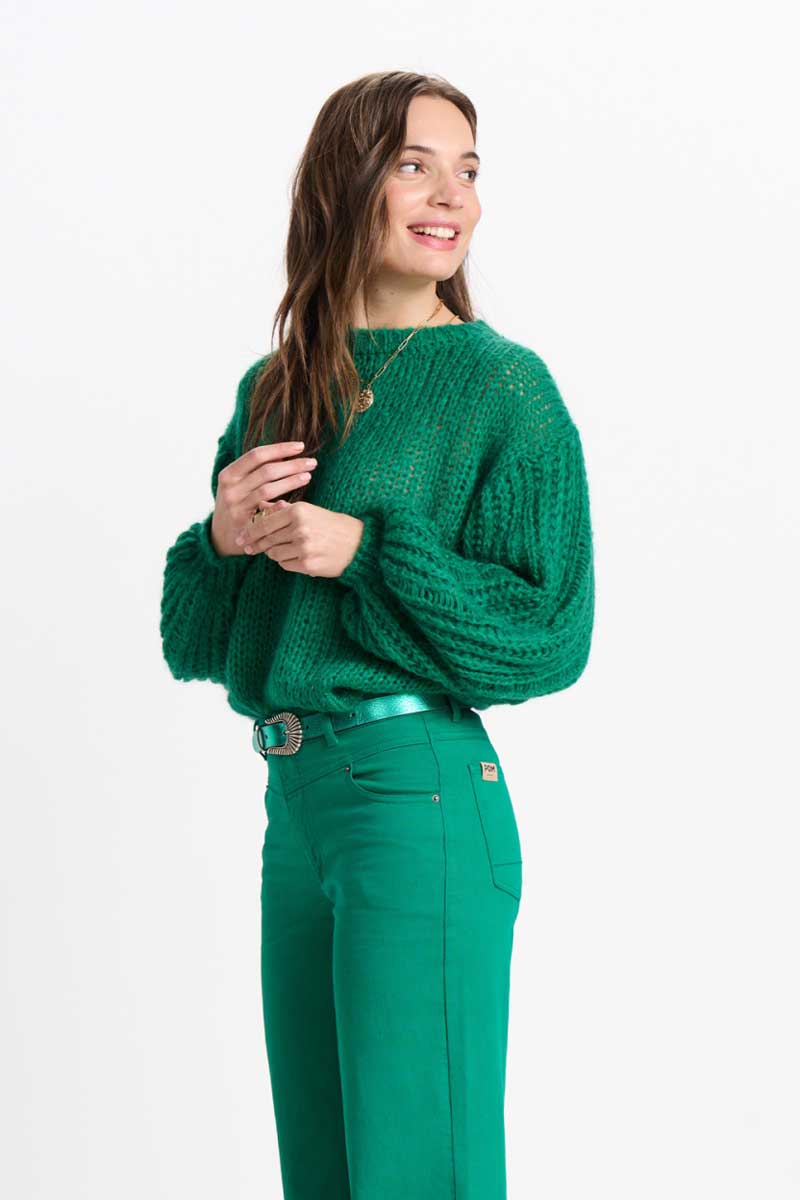Pullover Fern Green