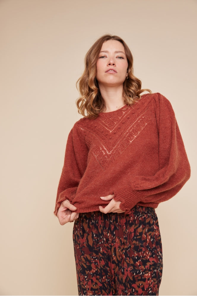 Pullover Idoo Pull Paprika