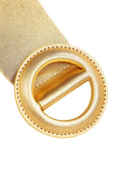 Gürtel Glossy Belt Gold