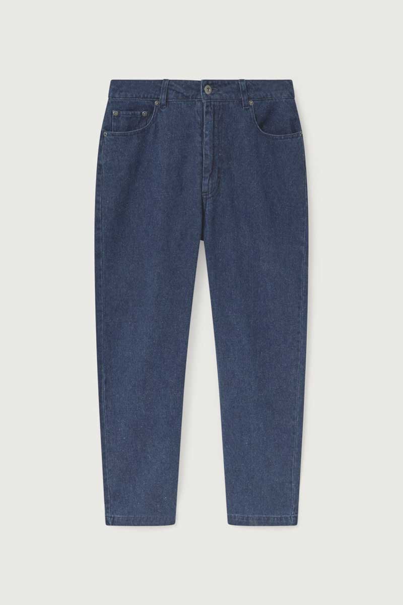Hose Hemp Denim Nele Jeans-Blau