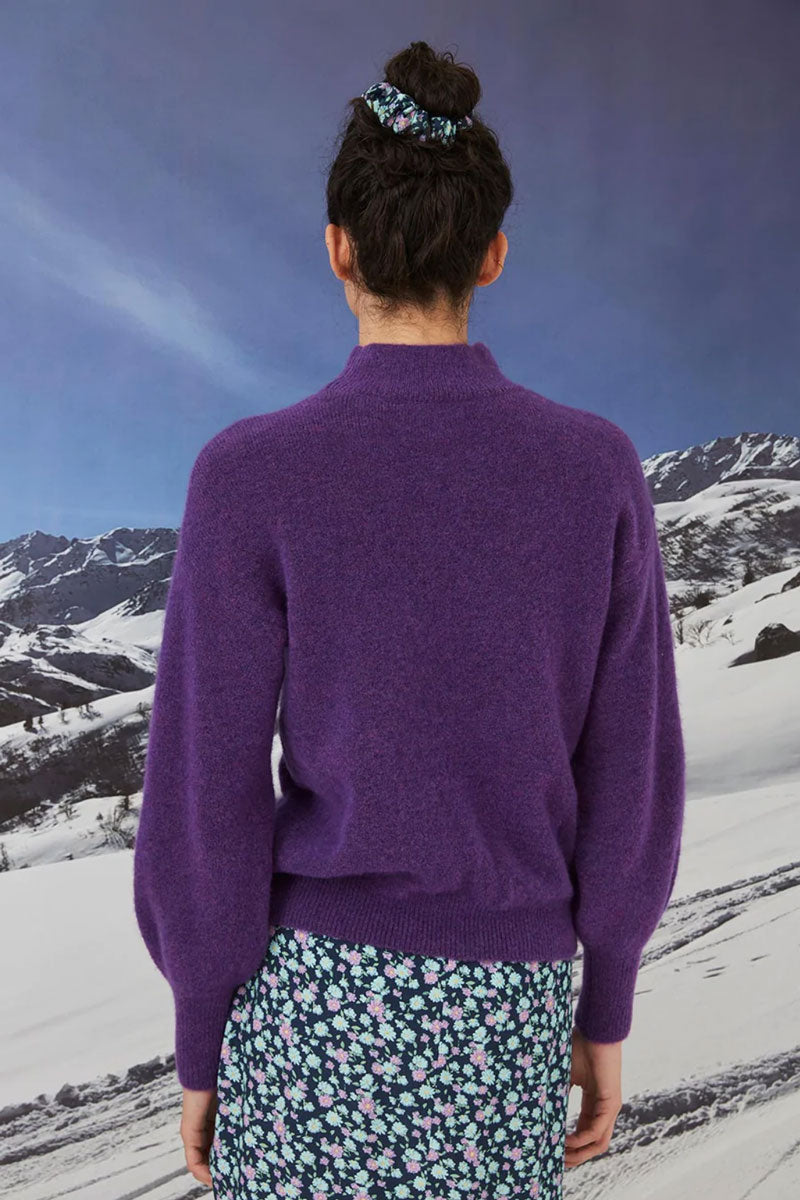 Babouche Sweater Violet