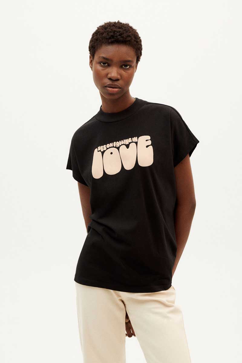 T-Shirt Yes Love Black